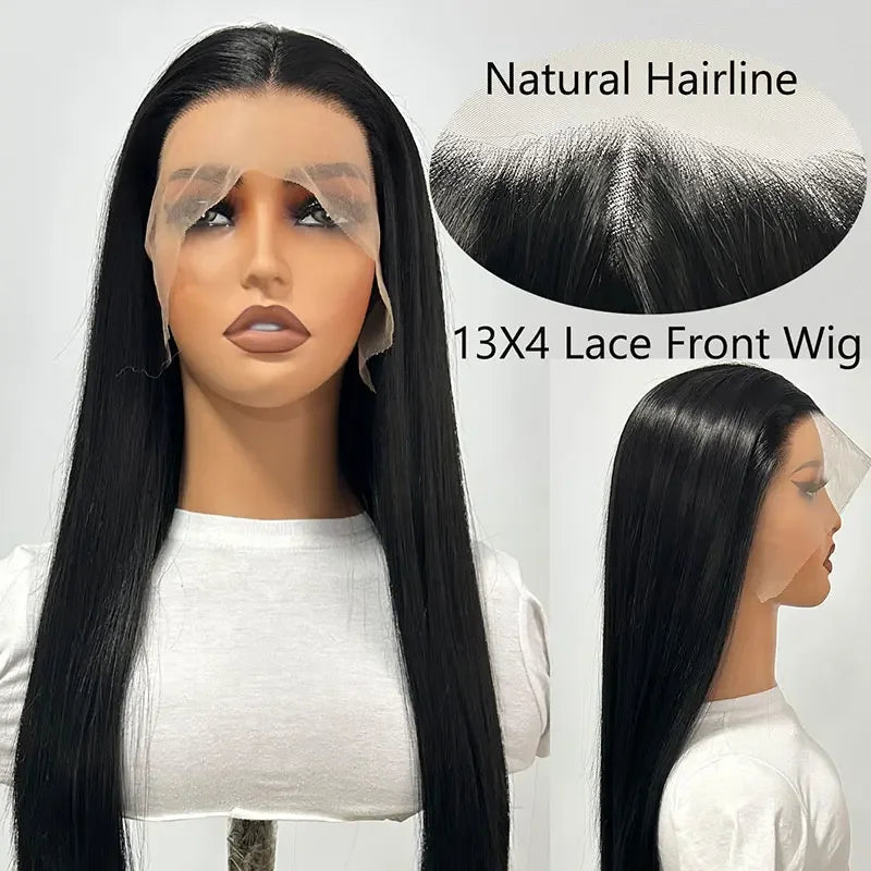 13 by 4 Lace Front Straight Wigs for Women